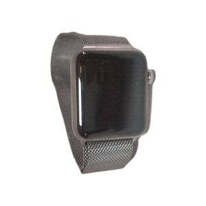 Apple Watch Series 3 38mm Stainless Steel Case Milanese Loop (GPS + Cellular)